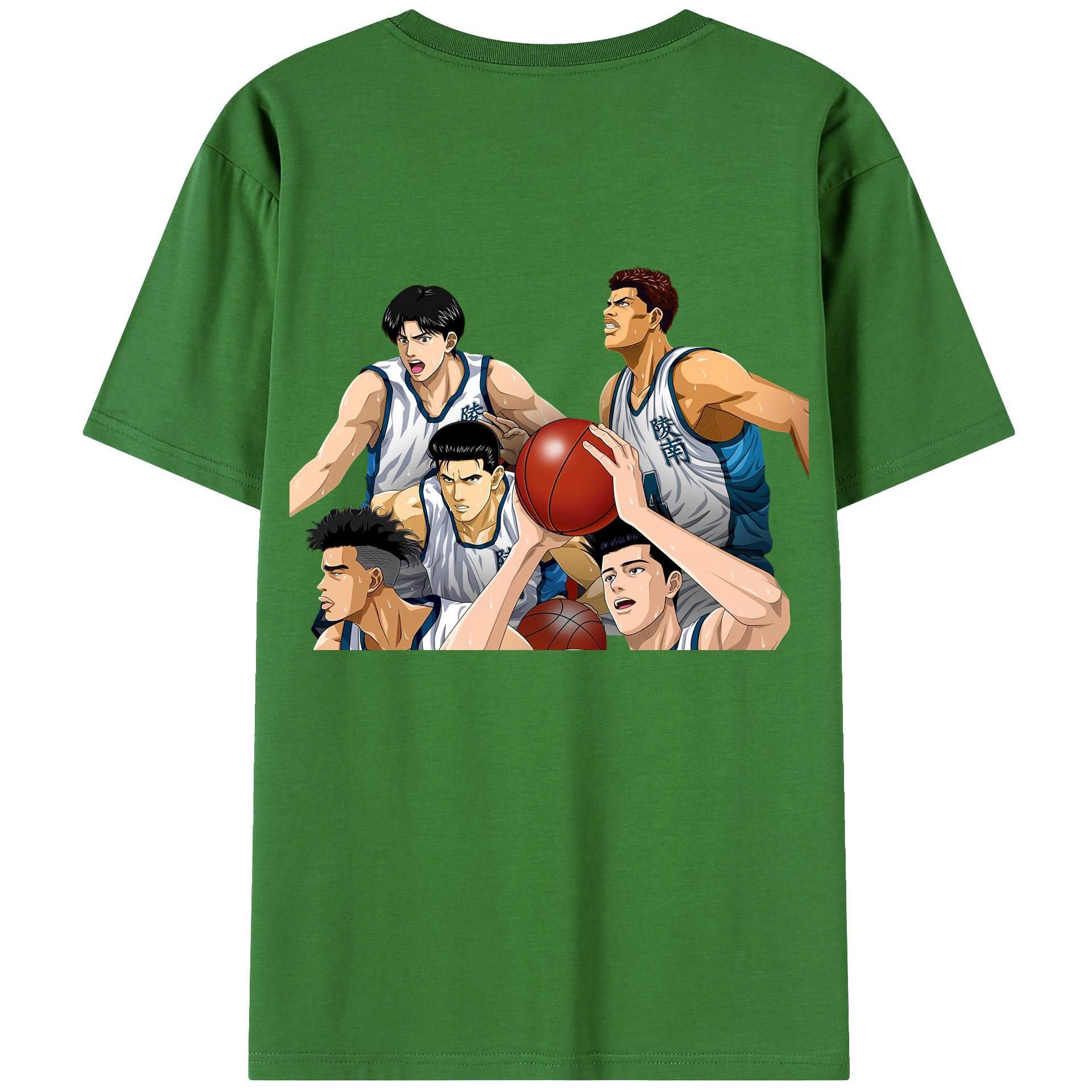 SLAM DUNK／スラムダンク レディース半袖Tシャツ(バックプリント)